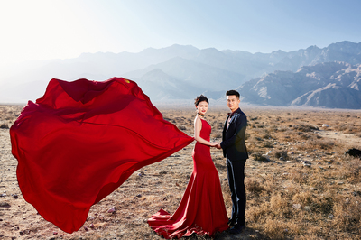 宁夏贺兰山 一套有故事的婚纱照